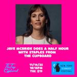 Jaye McBride Does a Half Hour with Staples From The Cupboard as Part of NYCF 2025!